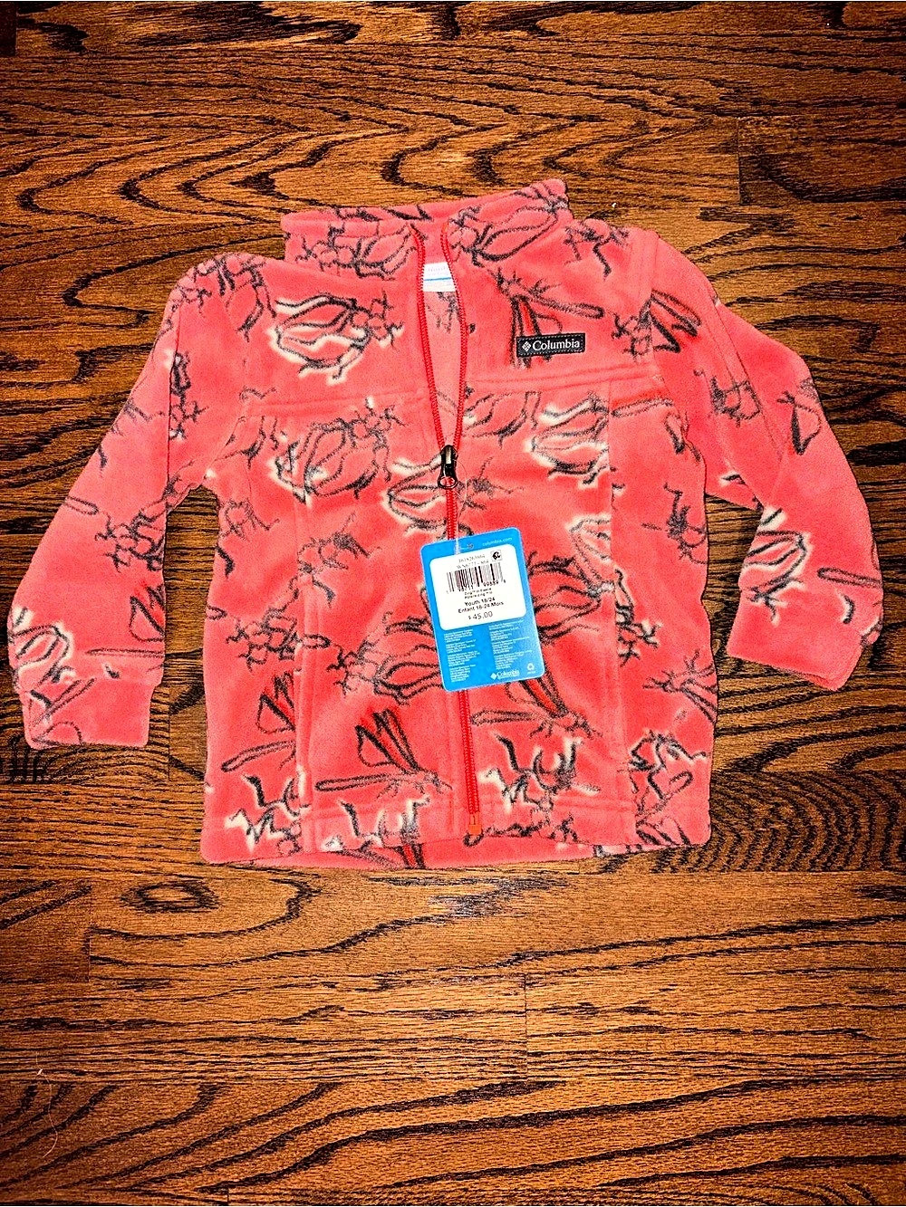 Columbia Benton Springs II Printed Fleece Jacket Pink